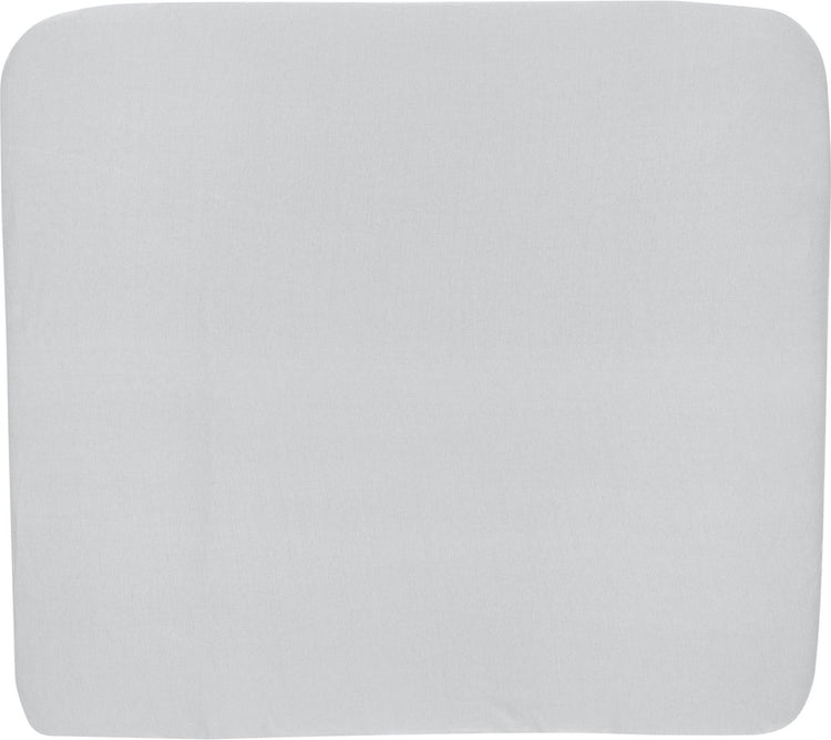 Meyco baby uni aankleedkussenhoes - light grey - 85x75cm