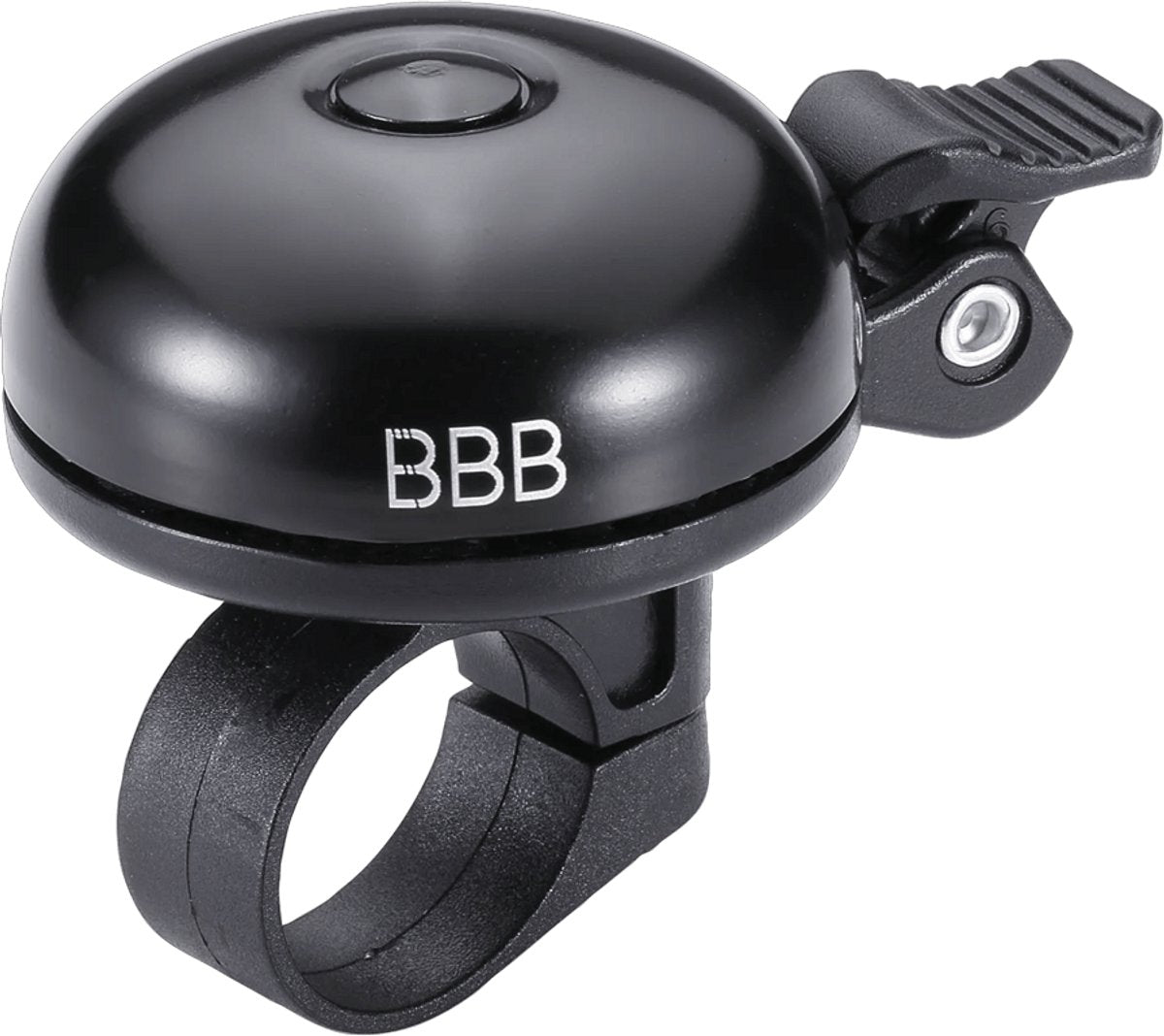 Bbb cycling e sound fietsbel - extreem luid: 88 decibel- ideaal voor e-bikes - ø 22.2 mm - mat zwart - bbb-18