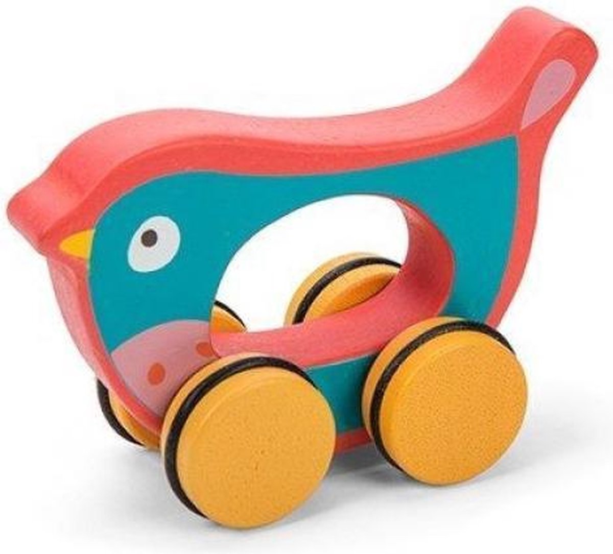 Le toy van petilou billie de vogel op wielen