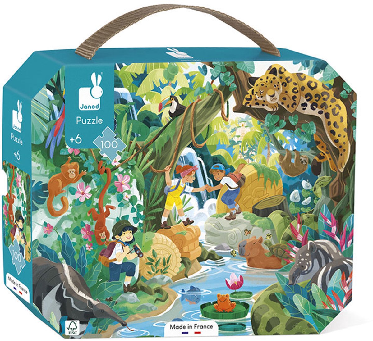 Janod - puzzel - inca avontuur