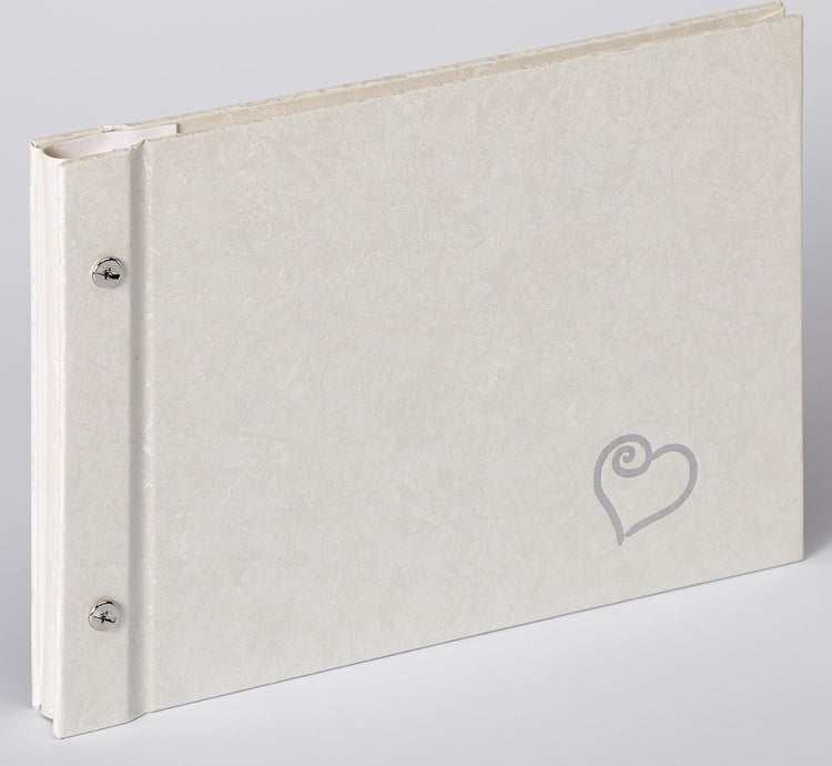 Walther sbl-210-w sinfonia wedding forever - trouwalbum - 26,5 x 19 cm - wit