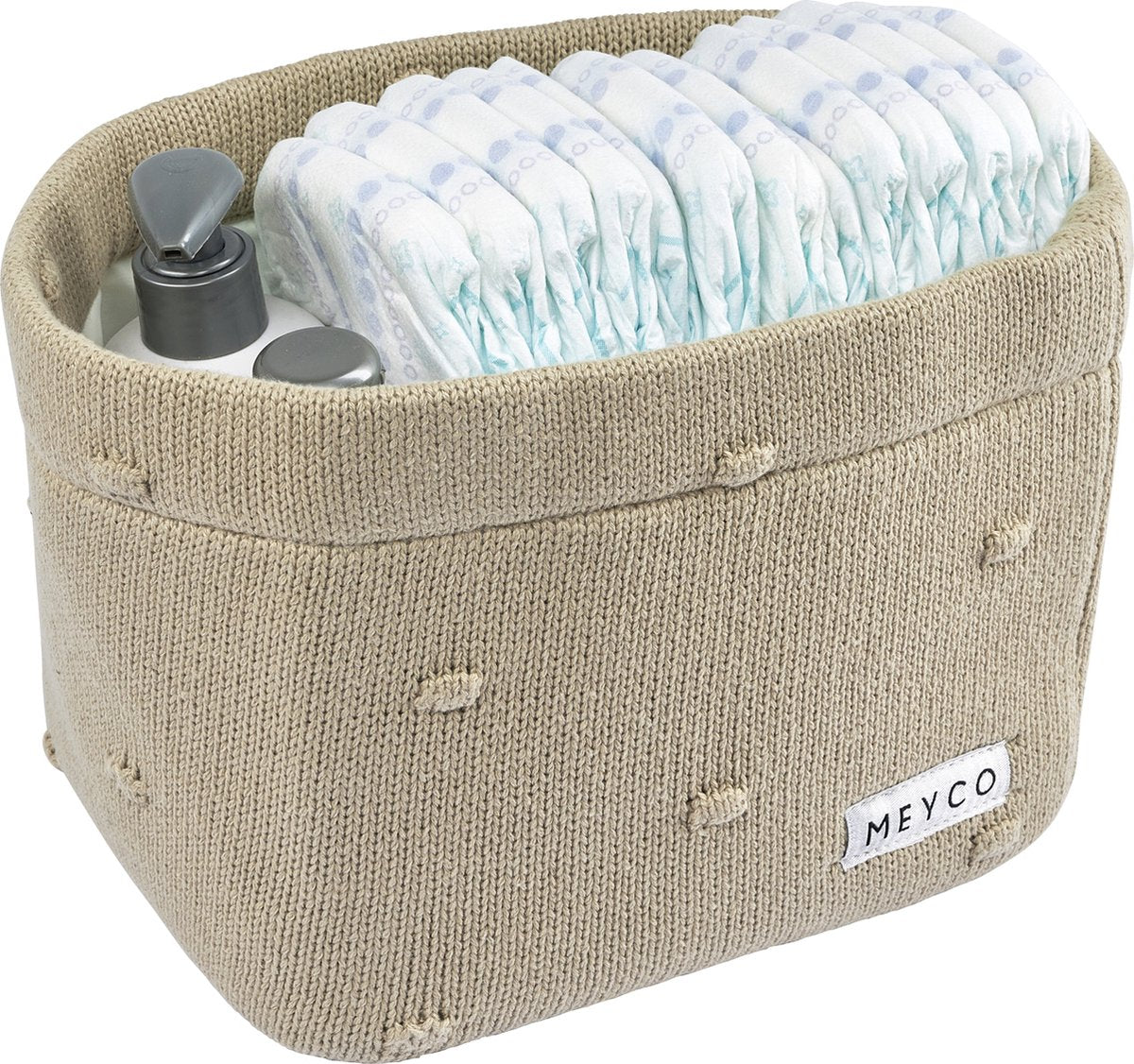 Meyco baby mini knots commodemandje - sand - small