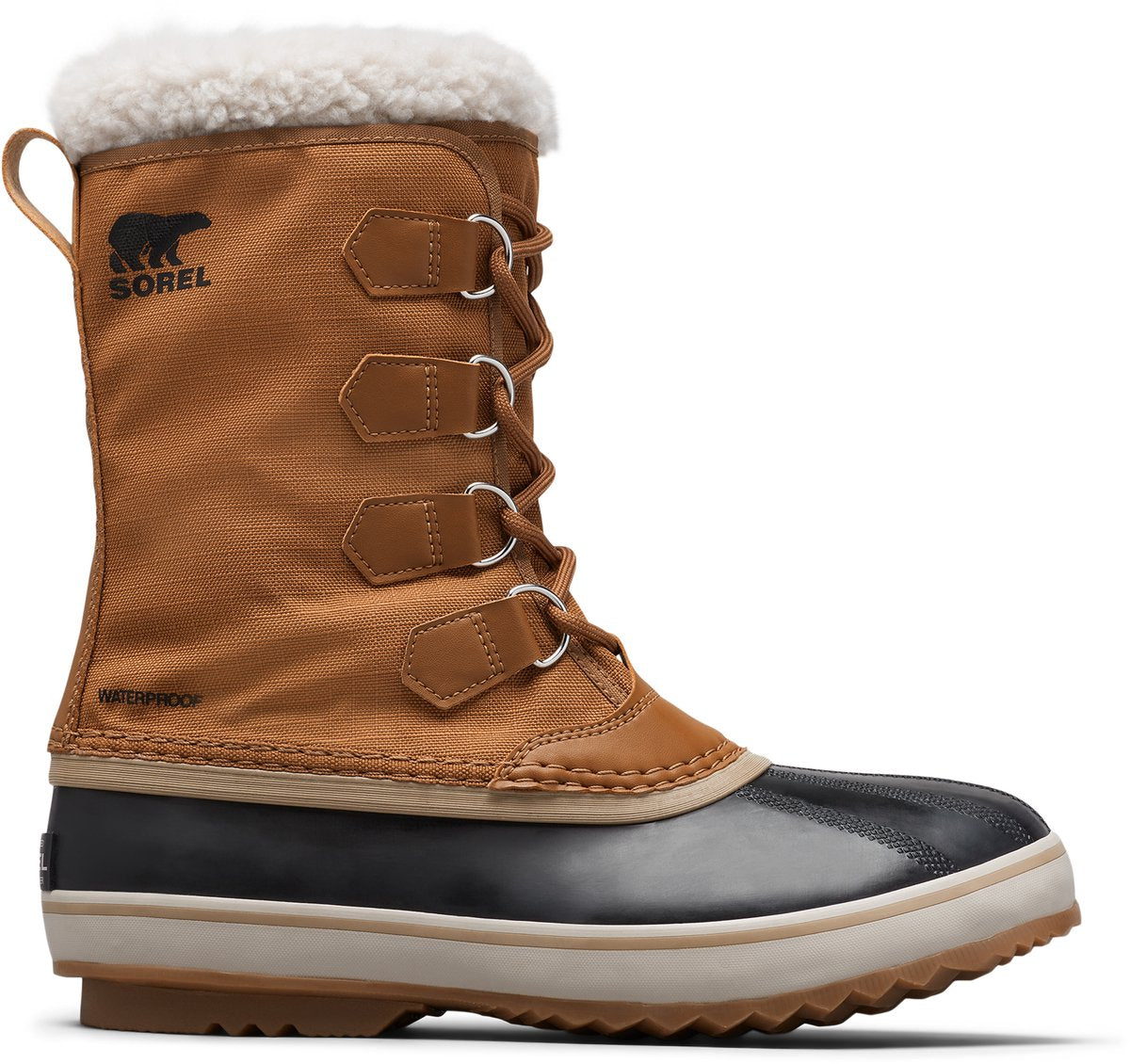 Sorel 1964 pac™ nylon wp men's snowboots - camel brown, black - maat 43.5
