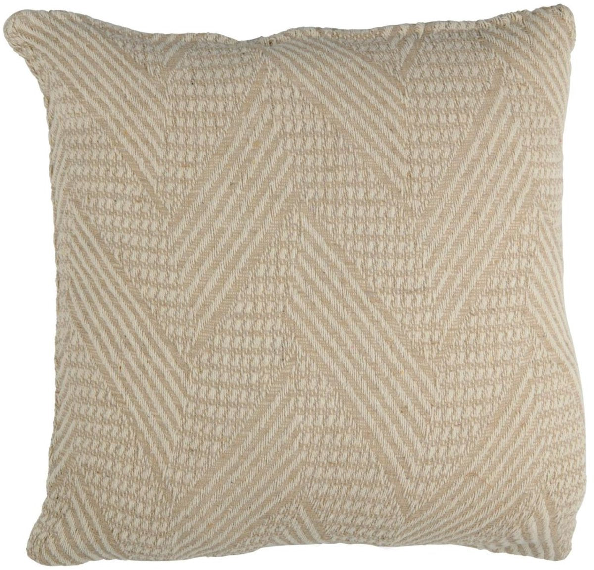 Arti casa sierkussen - 45x45 cm - decoratief kussen - zacht en comfortabel - voor bank en bed - beige