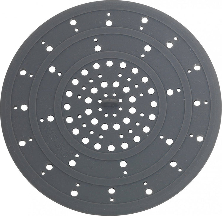 Wenko gootsteenfilters 53011100 12 x 0,3 cm grijs siliconen