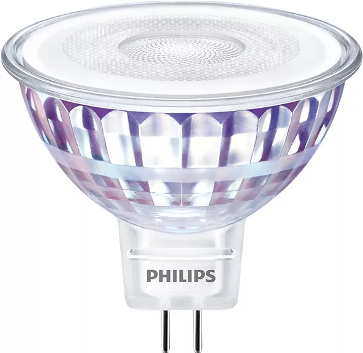 Philips led spot - 50 w - gu5.3 - dimbaar warmwit licht