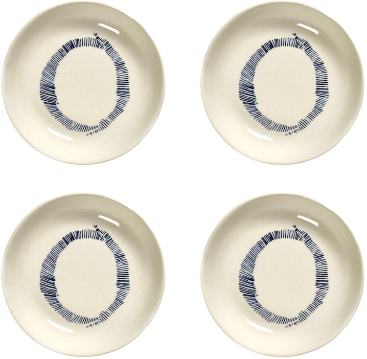 Serax - ottolenghi feast - schaaltje s - wit blauw - 11 ø - 4 stuks