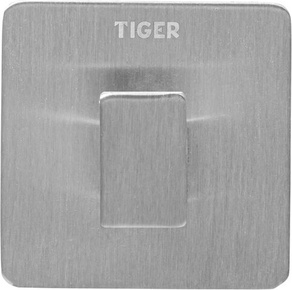 Tiger pull square - handdoekhaak - haak - rvs geborsteld