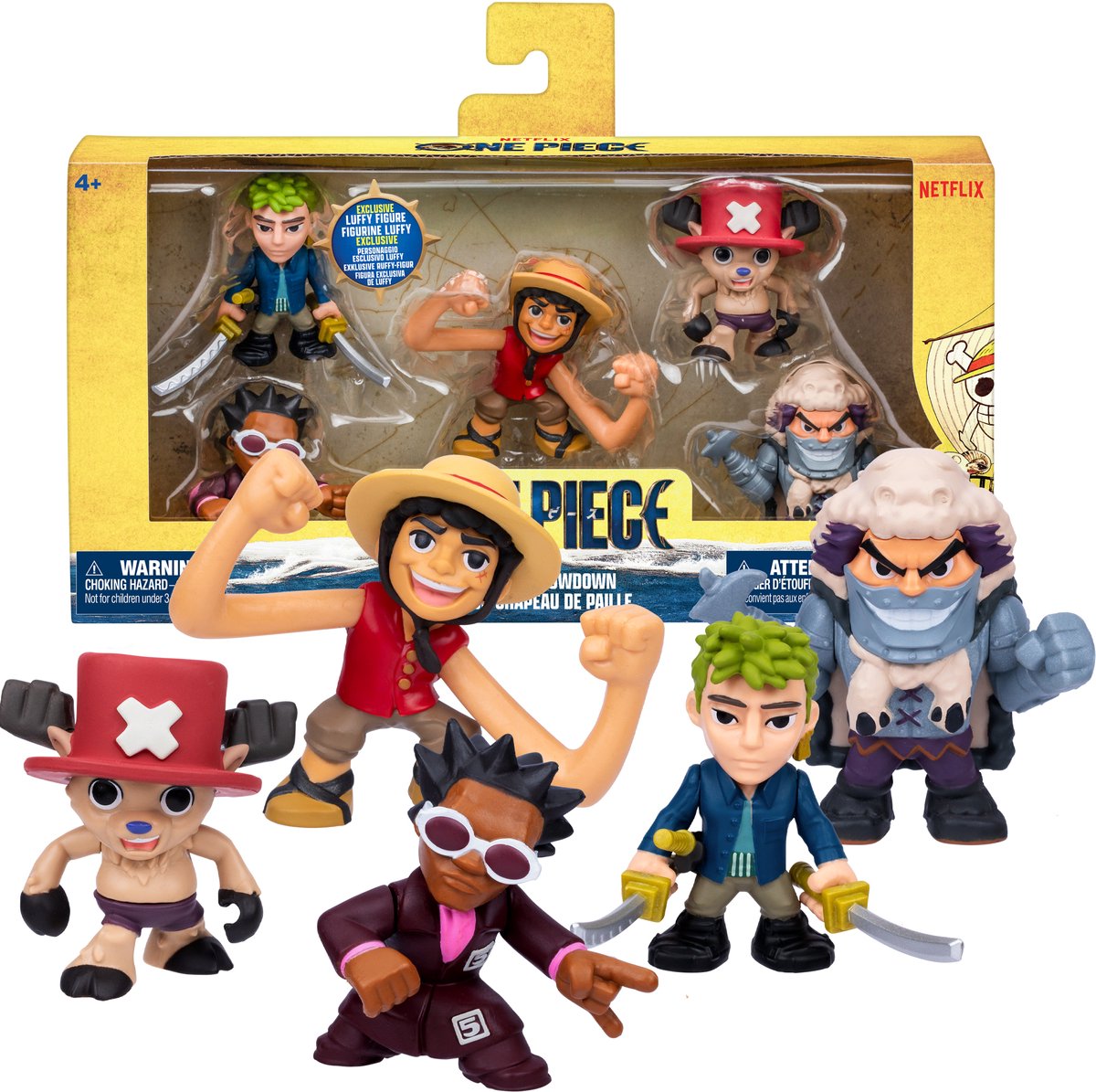 One piece – netflix pack mini figuren – 5 stuks – zoro