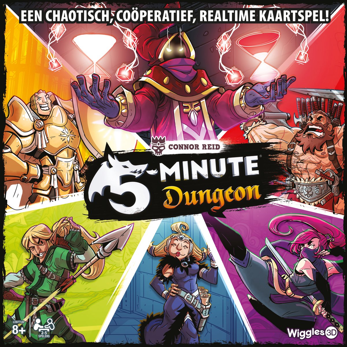 Asmodee kaartspel 5 minute dungeon coöperatief spel voor kinderen.