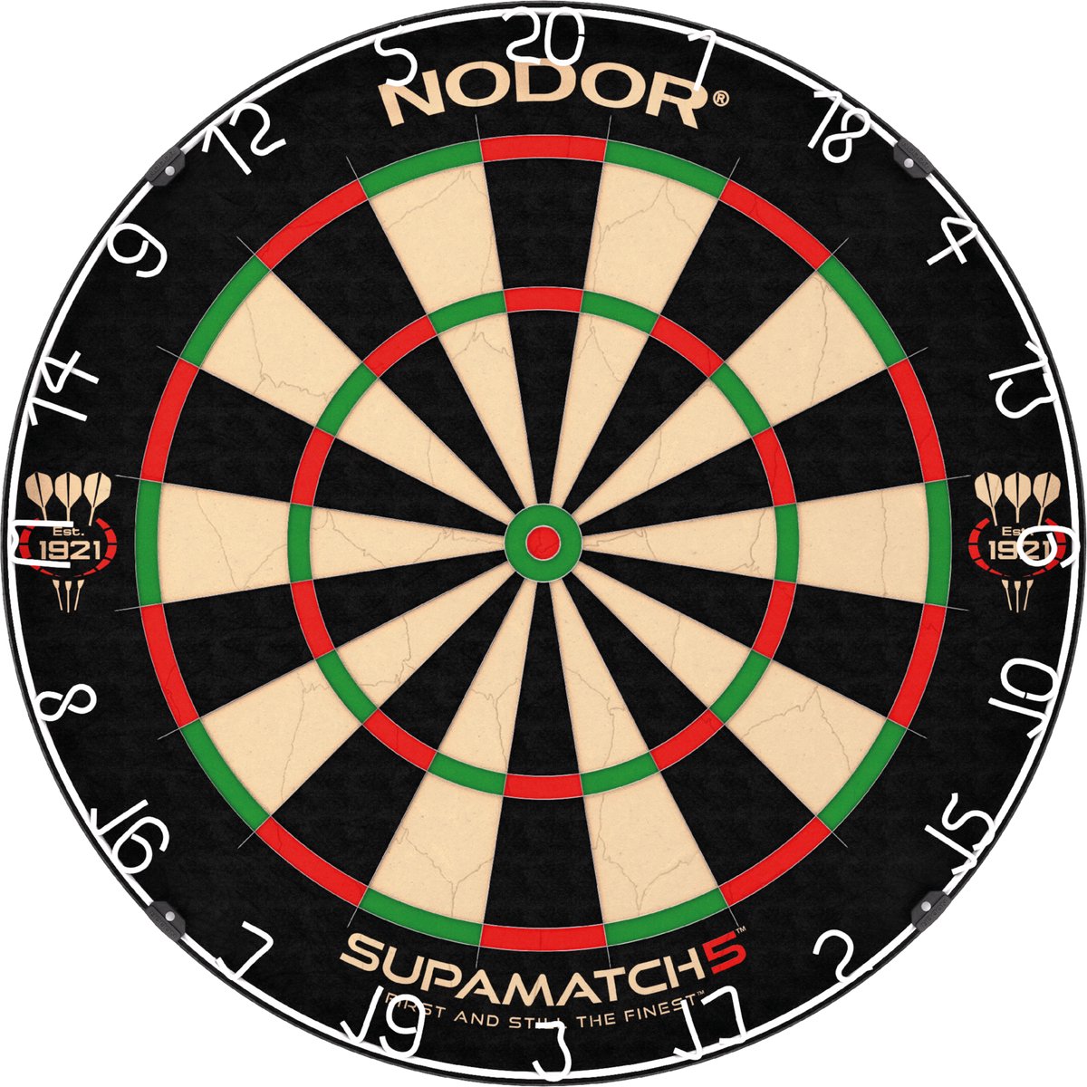 Nodor supamatch 5 - professioneel dartbord