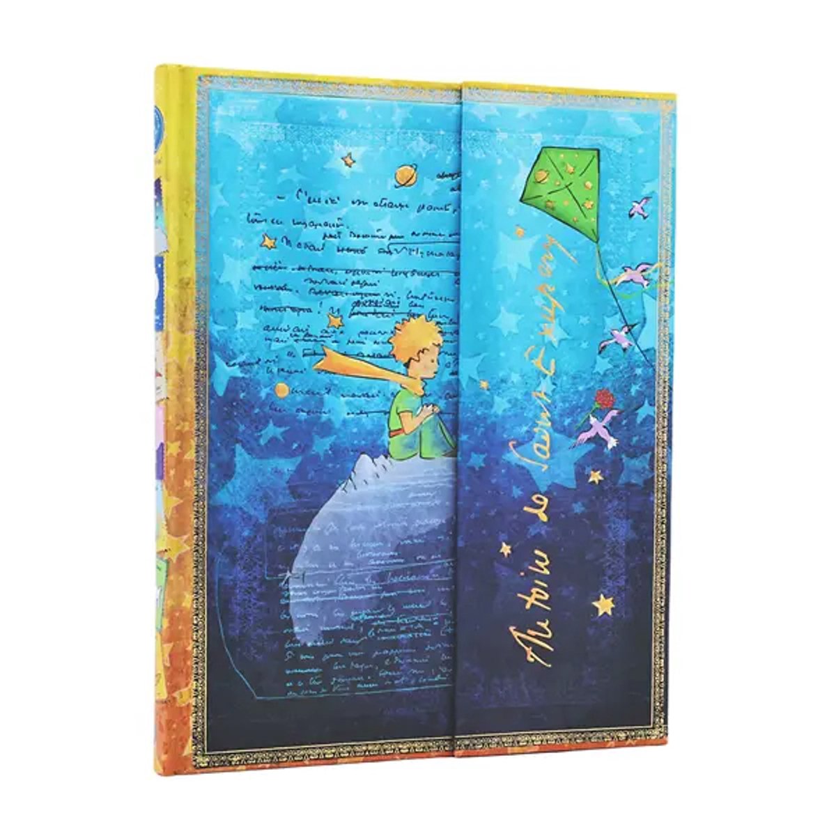 Paperblanks saint-exupéry, the little prince embellished manuscripts collection hardcover journals ultra lined wrap 144 pg 120 gsm