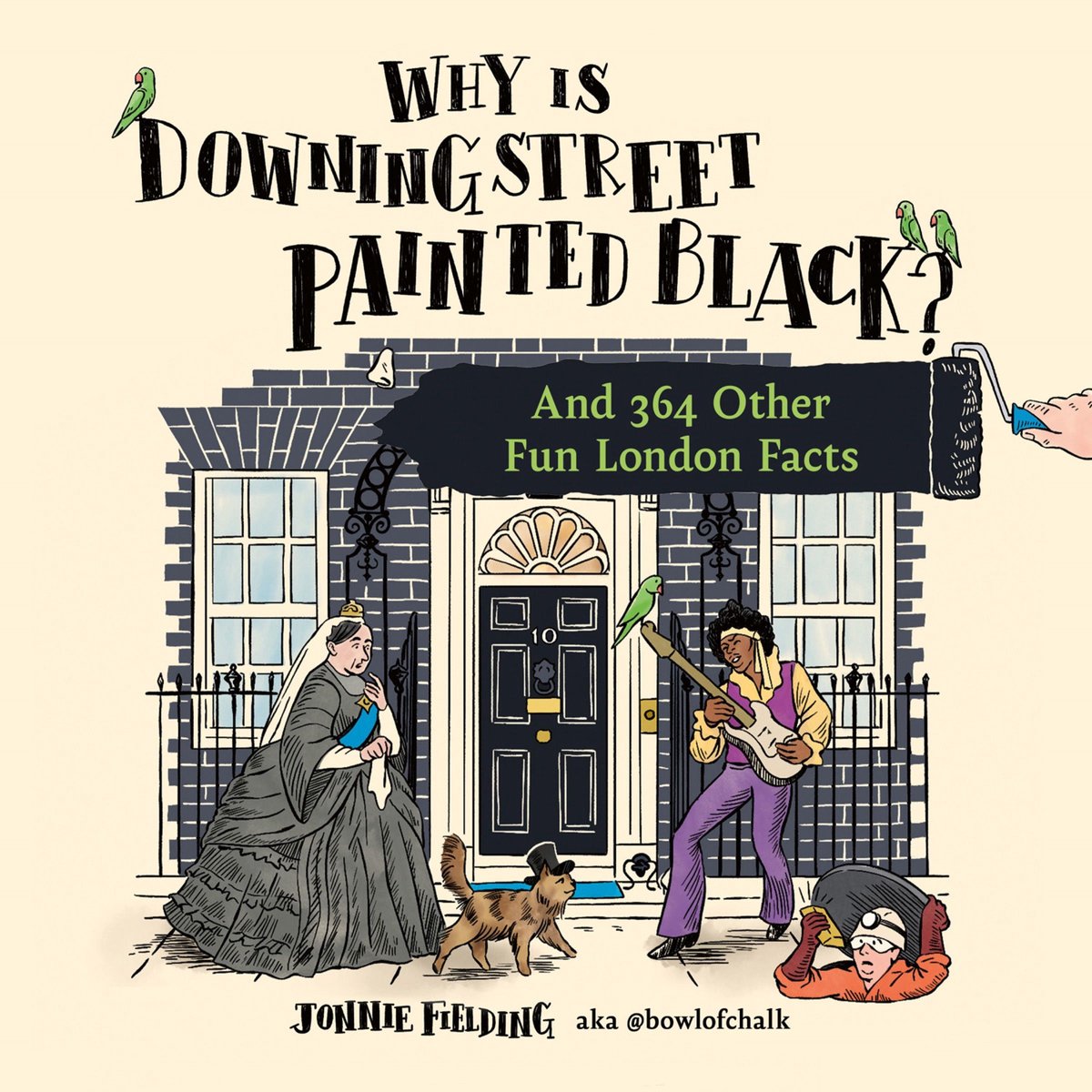 Why is downing street painted black?