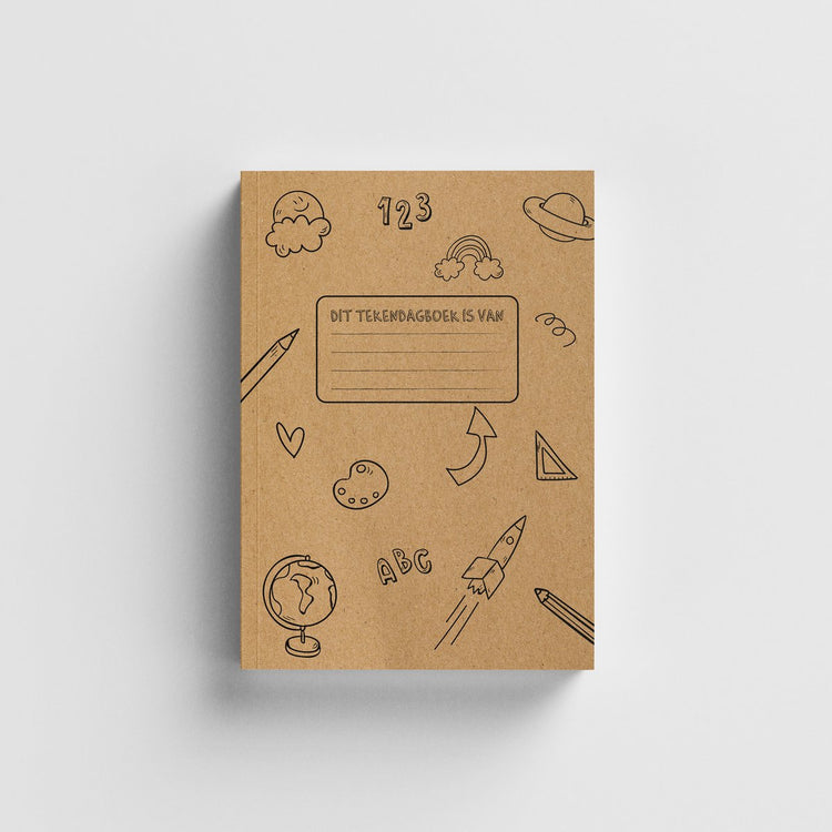 Merkloos sans marque tekendagboek