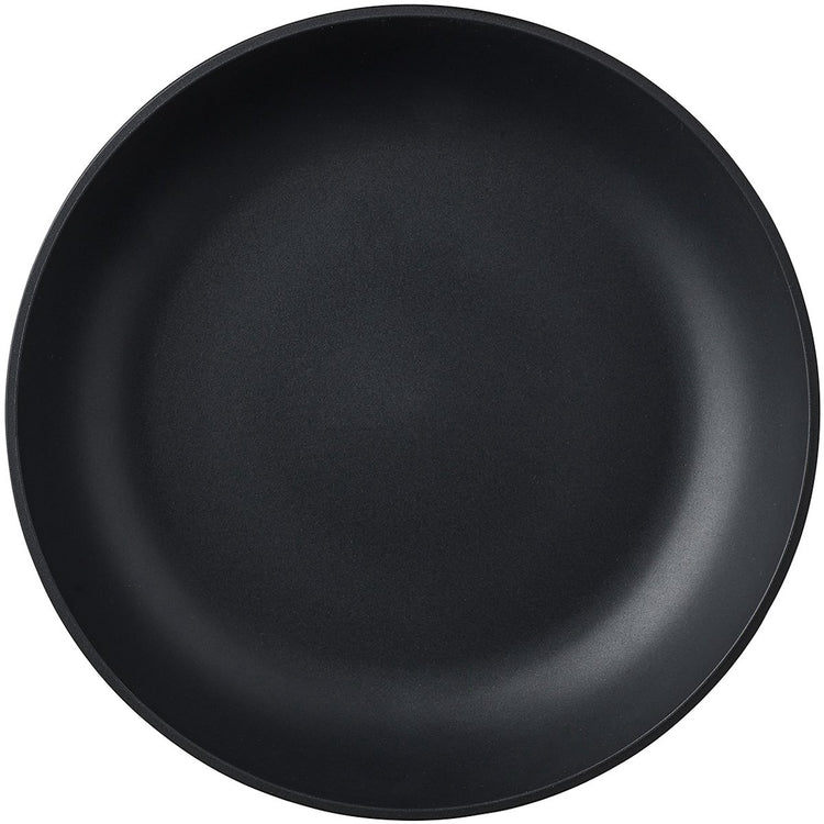 Mepal diep bord silueta - 21 cm - dinerborden - nordic black