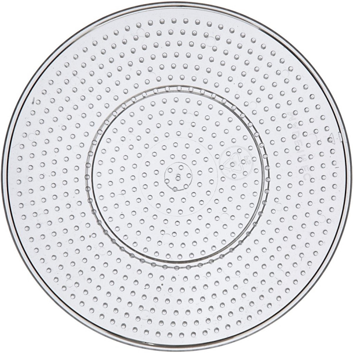 Creativ company grondplaat rond groot transparant 15 cm