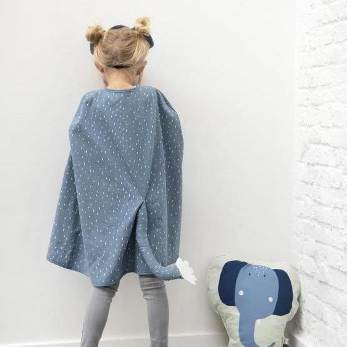 Trixie - verkleedkleding kind cape masker - verkleedkleren - elephant