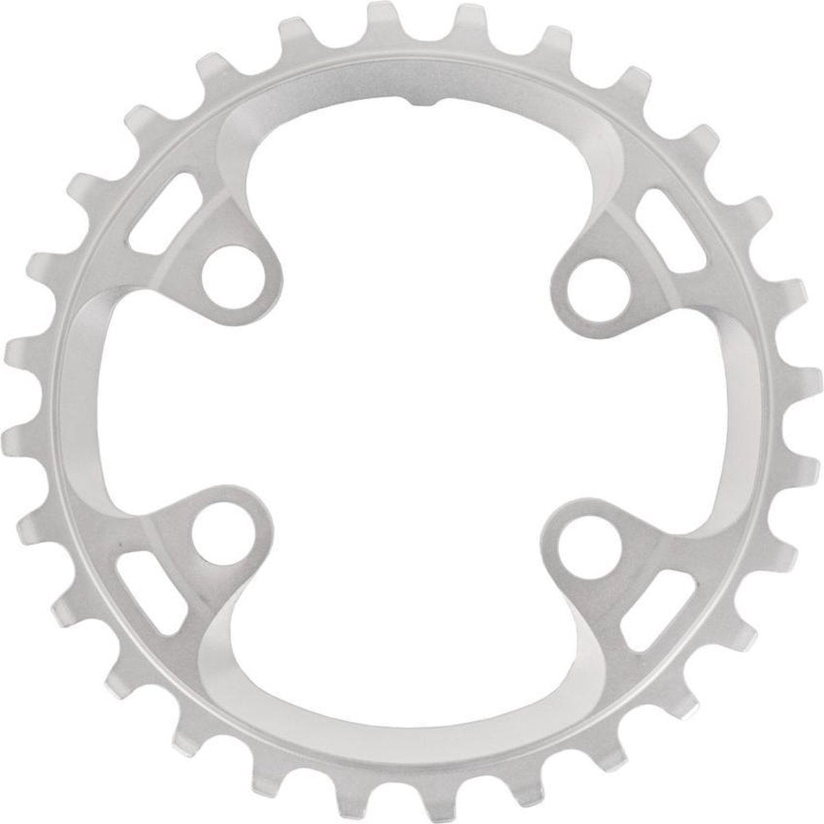 Shimano kettingblad xtr fc-m9000 9020 28t-aw 11s 64 mm zilver