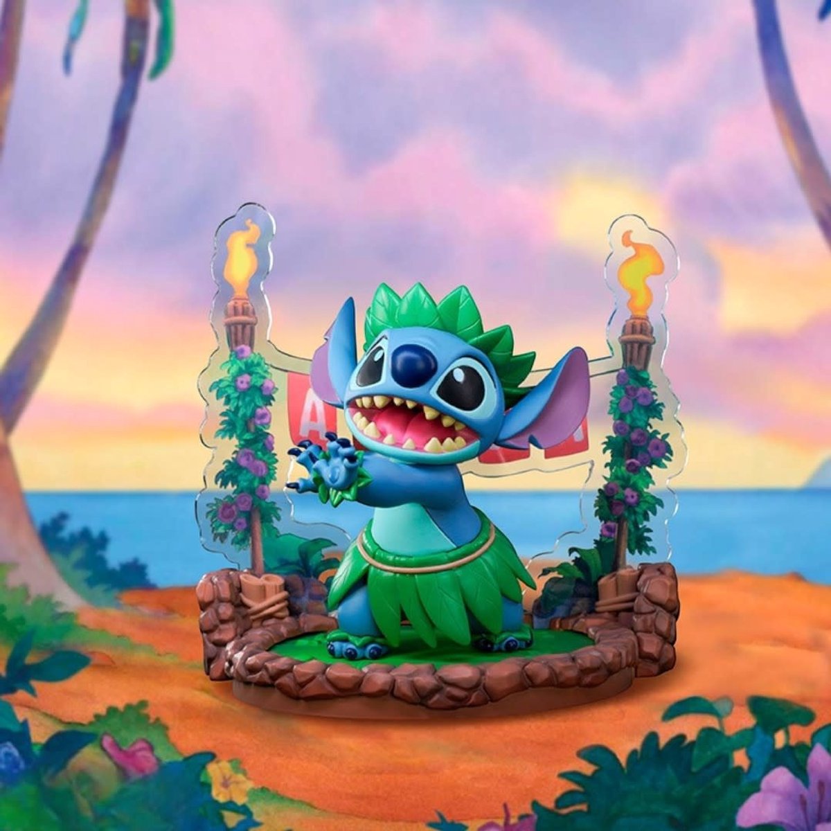 Lilo stitch sfc super figure collection - stitch hula dance unisex verzamelfiguren - meerkleurig - standard