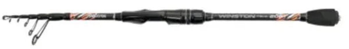 Albatros winston tele 205 cm - 5-delige telescopische reishengel 5-20 gram