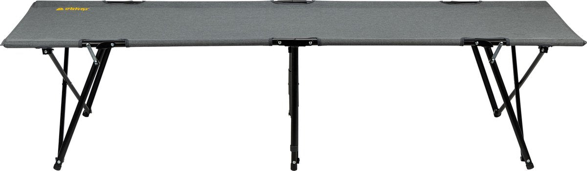 Abbey camp campingbed - 191x63x45 - zermat-191 - grijs