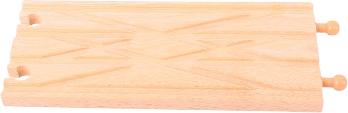 Bigjigs houten rails - kruising