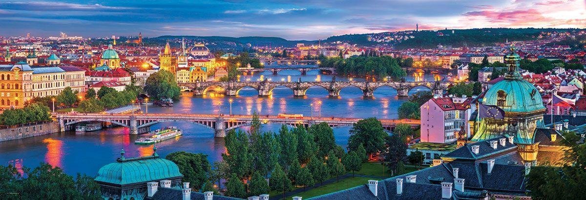 Eurographics praag panorama tsjechië puzzel 1000 puzzel