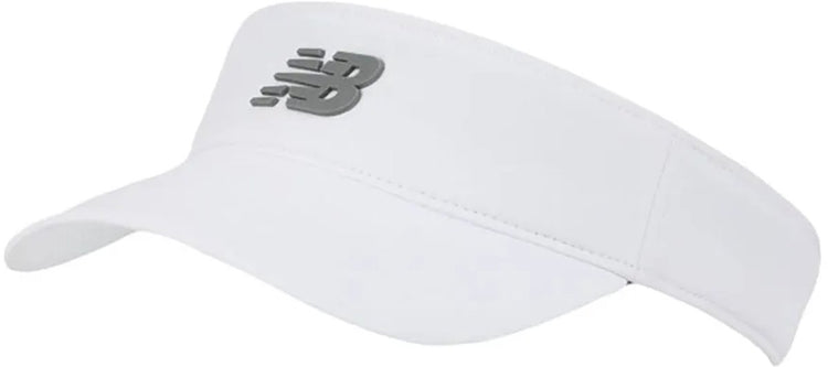New balance performance visor v 2.0 unisex zonneklep - white