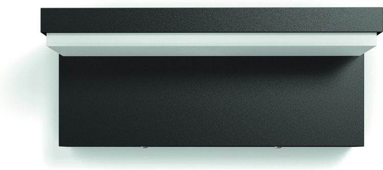 Philips led philips bustan buitenwandlamp - antraciet
