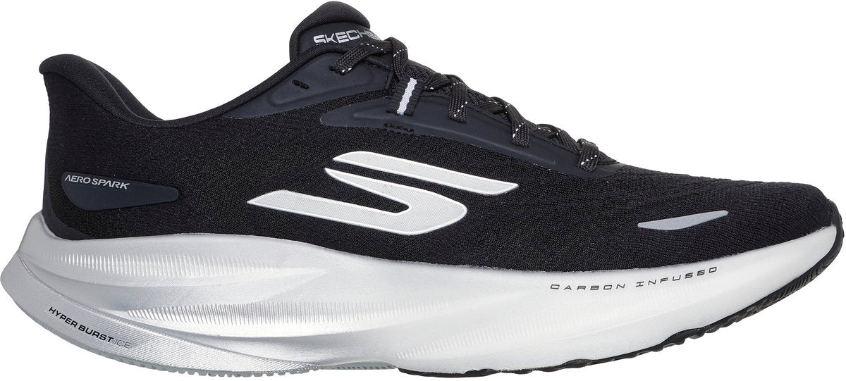 Skechers skx aero spark heren sportschoenen - zwart wit