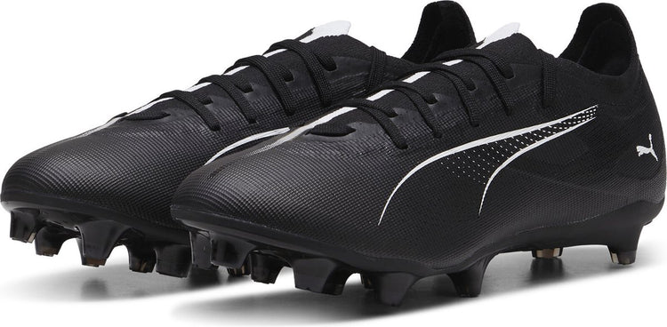 Puma ultra 5 match fg ag unisex sportschoenen - black- white