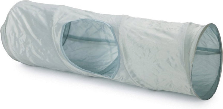 Beeztees speeltunnel ravena - speelgoed - 70x20x20 cm 144 g mintgroen