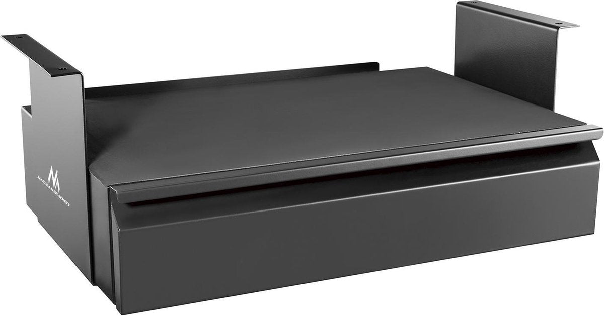 Maclean - bureaulade - lade onder het bureau met plank tot max. 5kg -mc-875
