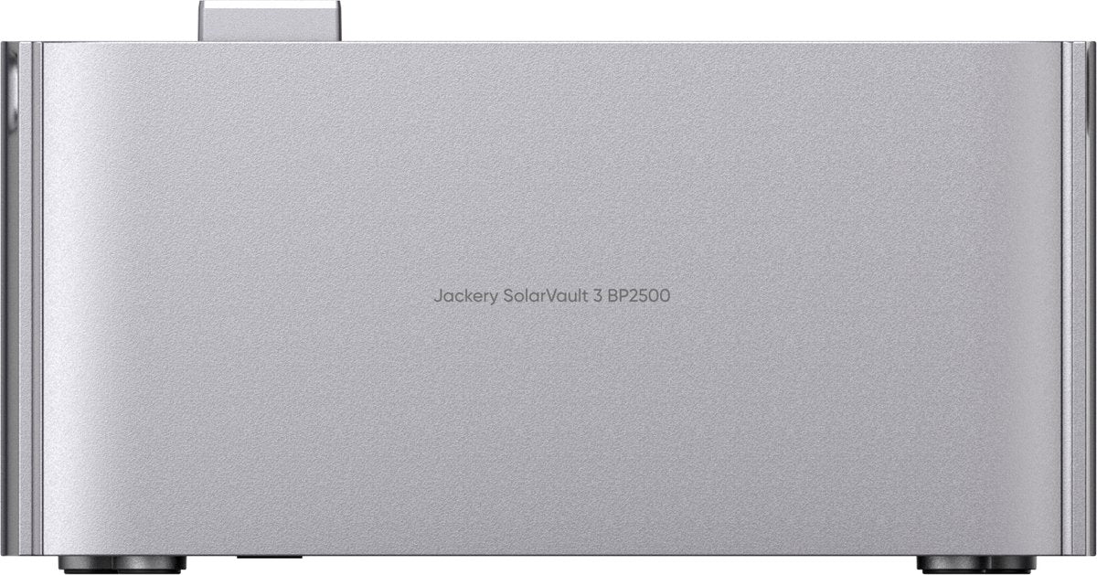 Jackery solarvault 3 - bp2500 - 2.520 wh - uitbreidbare opslag.