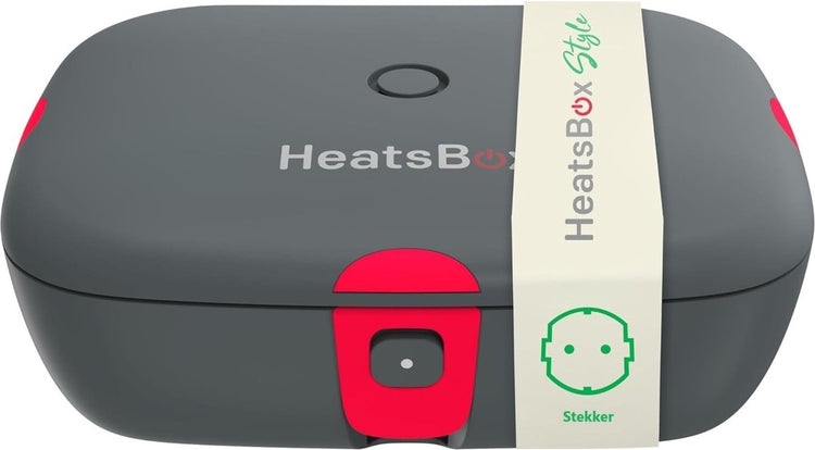 Faitron - heatsbox style - electrische lunchbox - rvs - verwarmde lunchbox - voor warme maaltijden - verschillende compartimenten - 220v