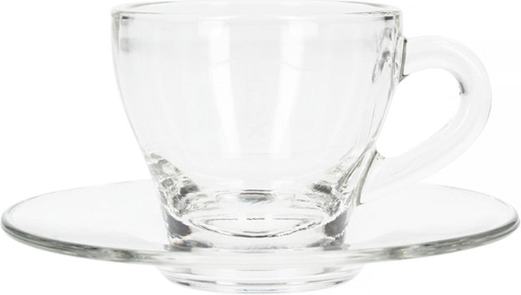 Bialetti - classic - set of 2 glass cups for espresso