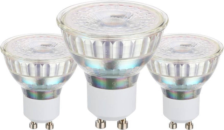 Eglo led lamp set 3 stuks - gu10 - ø 5 cm - helder - 3000k