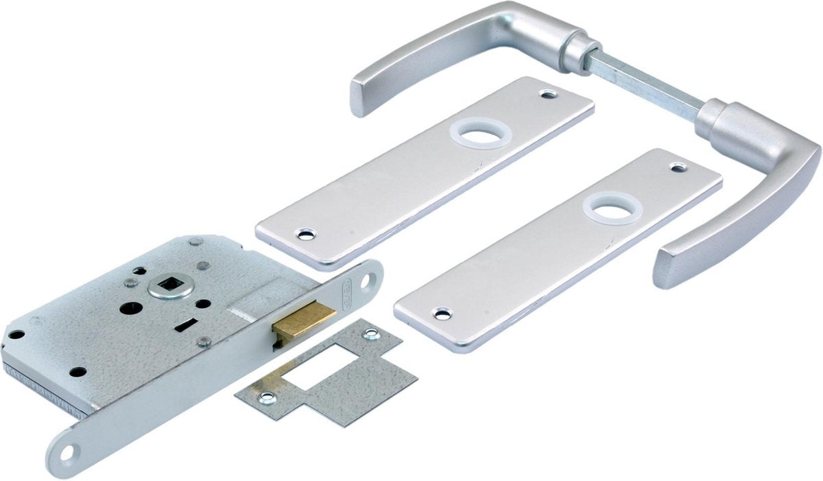 Starx loopslot met beslag - wit aluminium