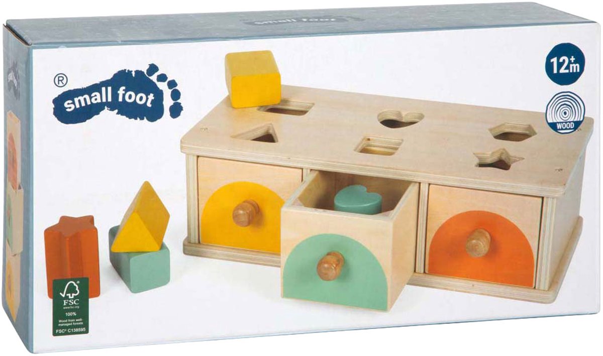Small foot - houten montessori sorteerspel fsc