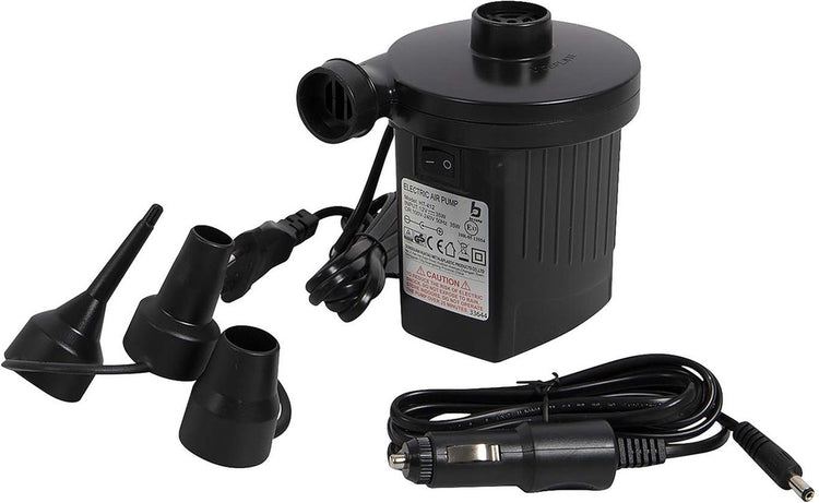 Bo-camp elektrische pomp luchtbed - 12 en 230 volt - 230 liter min