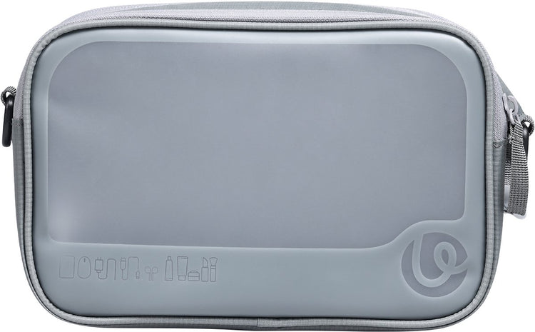Ulanzi bp15 seeclear tech pouch l tech pouch - doorzichtige voorkant - waterafstotend - polyester - zwart