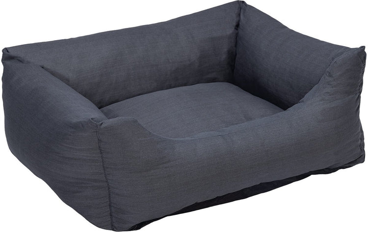 Beeztees hondenmand sofixa - hondenmanden - hond - antraciet - 65 x 60 x 20 cm