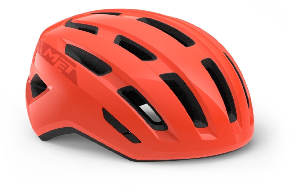 Met miles mips fietshelm mannen vrouwen – fietshelm stadsfiets volwassenen – e-bike – trekking – maat m l (58-61cm) – coral glossy (rood)