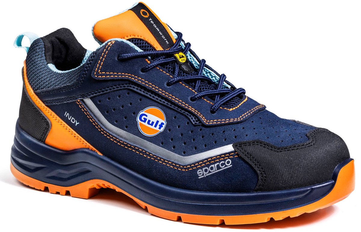 Sparco werkschoenen s1ps - indy meteor - gulf — marineblauw — 42