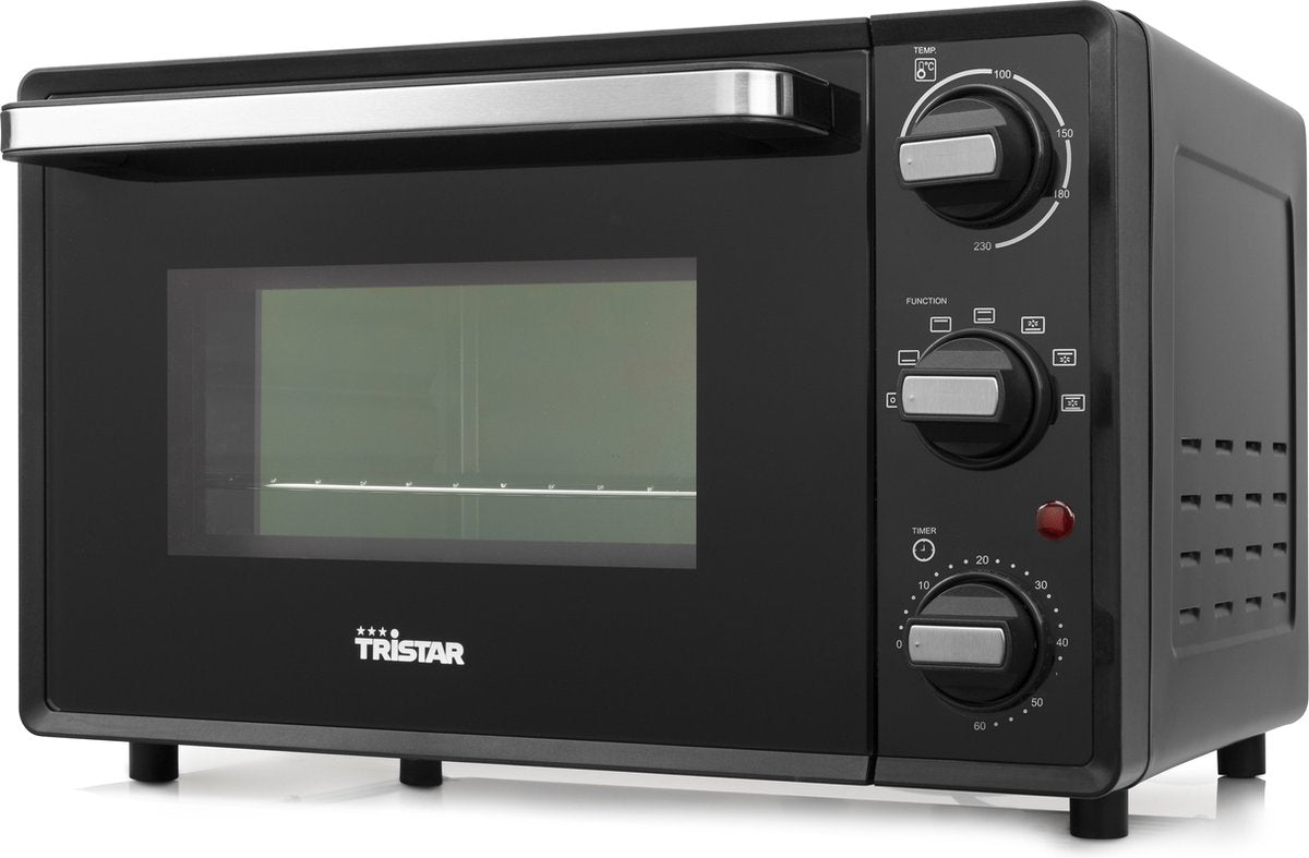 Tristar ov-3622 - oven 800w - 19 liter - camping vrijstaande oven - 90 ⁰c - 230 ⁰c
