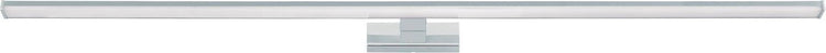 Eglo pandella 1 spiegellamp - led - 120 cm - zilver wit - badkamer