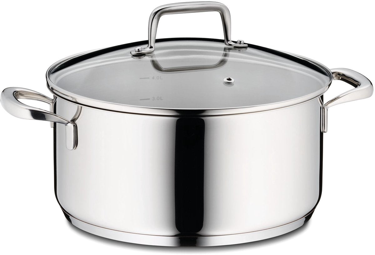 Kela kookpan rvs, 4,6 l - | flavoria