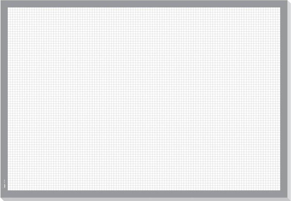 Sigel bureau onderlegger - squared - 59,5x41cm - 30 vel - met ruit - schrijf onderlegger - si-ho260