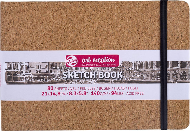 Talens art creation schetsboek - kurk - 21x14,8cm
