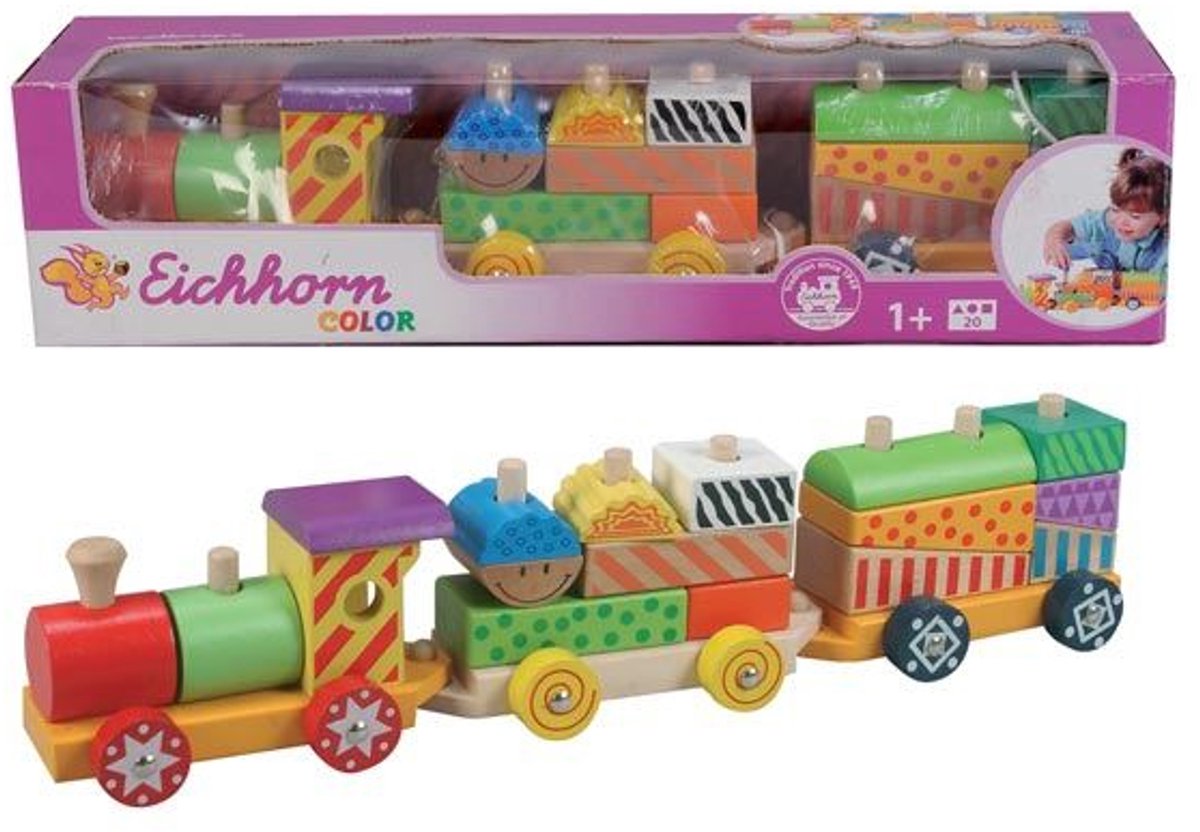 Eichhorn houten trein